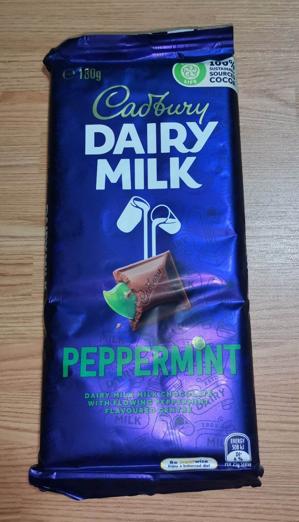 SALE! Limited Edition CADBURY Dairy Milk Chocolate PEPPERMINT Bar Lazada PH