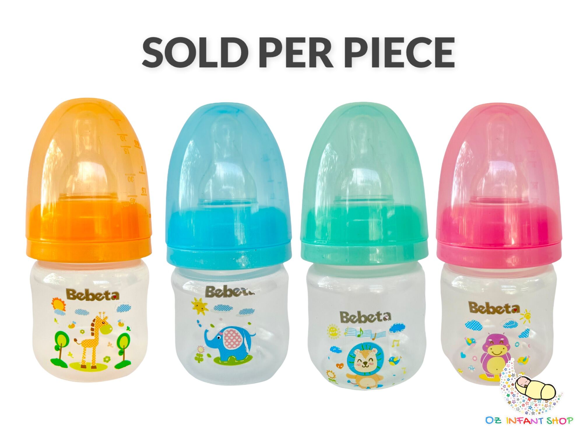 Bebeta 2oz Baby Feeding Bottle