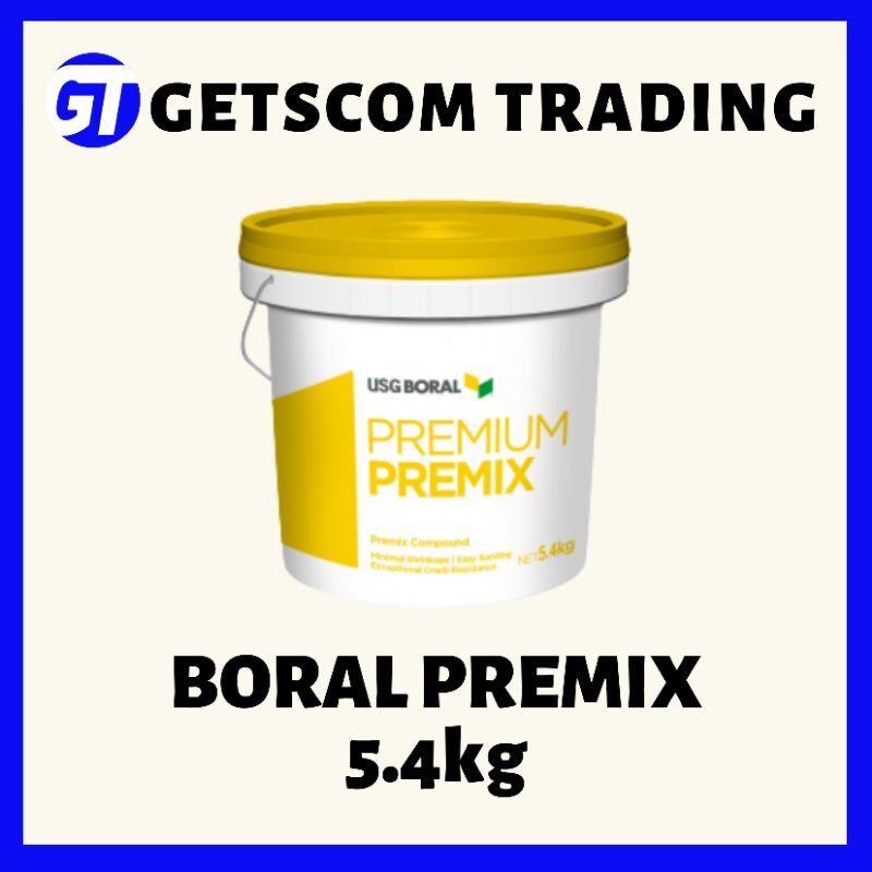 USG Boral Premium Premix/ Boral Putty 5.4kg Lazada PH
