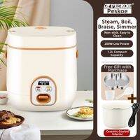 [China Plug Adapter Needed] Personal Non-Stick Mini Rice Cooker 1.2L