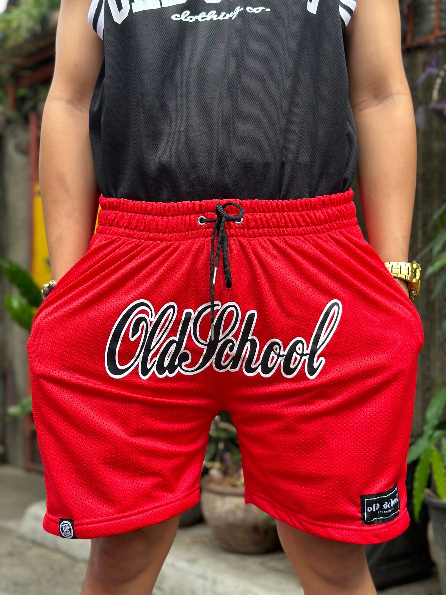 old school short basketball shorts