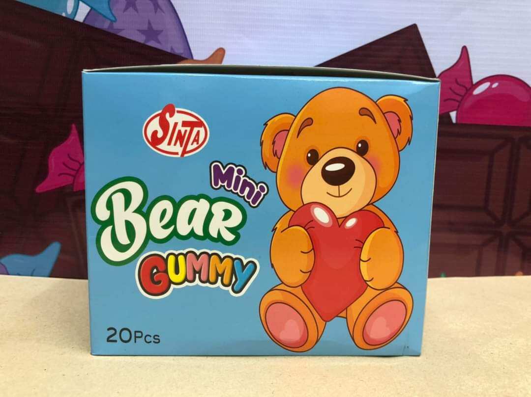 sinta mini bear gummy / mini fruit gummy / burger gummy / supermeal ...