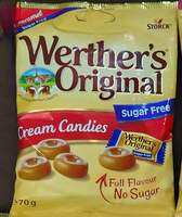 Werthers Original Assorted Flavor Sugar Free and Regular Candies - Creamy Filling Chewy Caramel Soft Chocolate Caramels Creamy Coffee Candies Chocolate Flavored Sugar Free