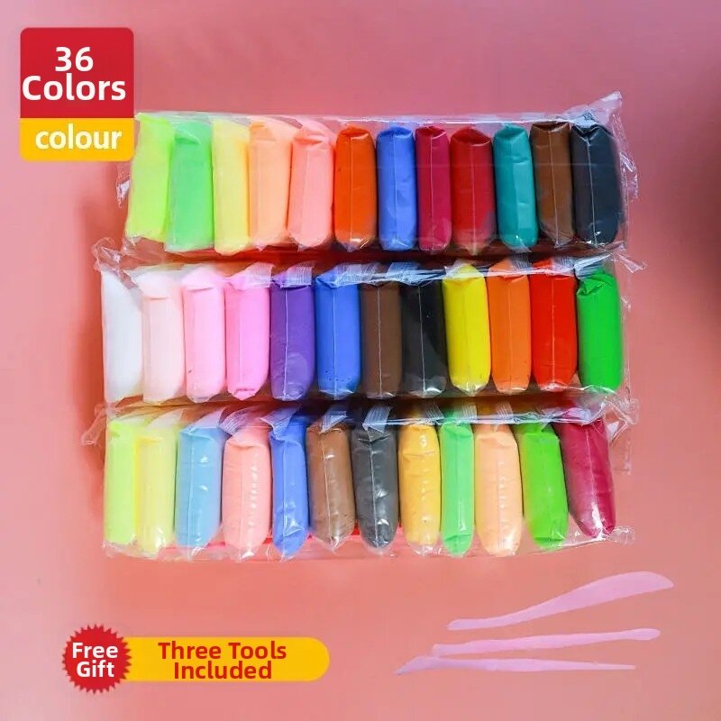 Toxic-free Kids DIY Clay 36 Colors