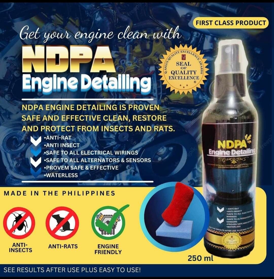 Engine Wax 250ml With Freebies | Lazada PH