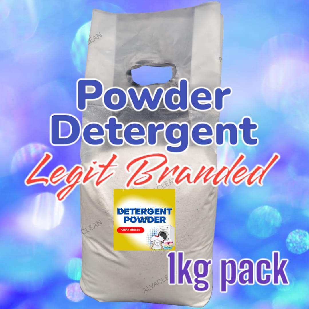 DETERGENT POWDER 1KILO EACH WITH FREEBIES