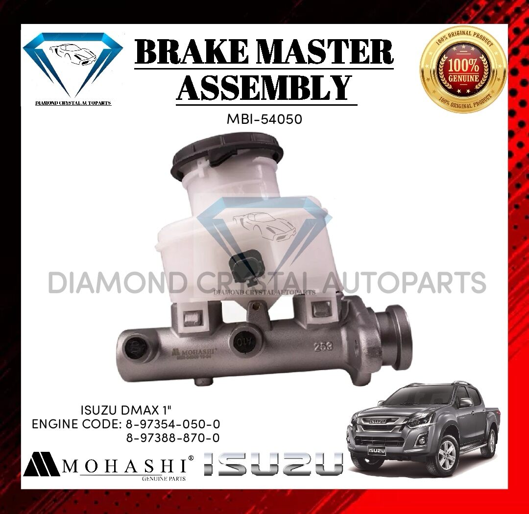 BRAKE MASTER ASSEMBLY ISUZU DMAX 1" ENGINE 4JJ1 3.0L ENGINE CODE 8