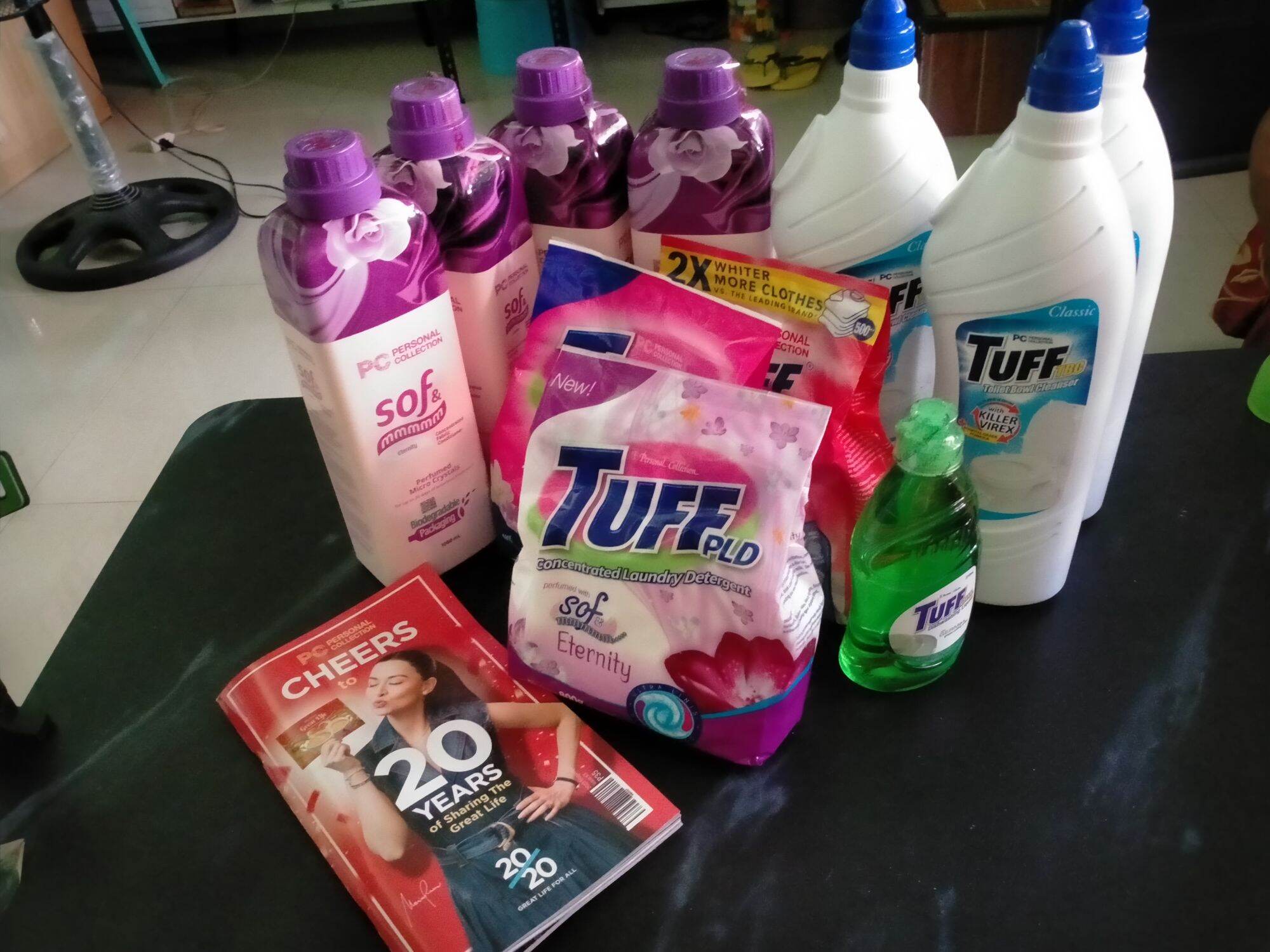Personal Collection Products Sof&Mmmm Fabric Conditioner/ Tuff TBL/ Tuff CPD/ Tuff DWL