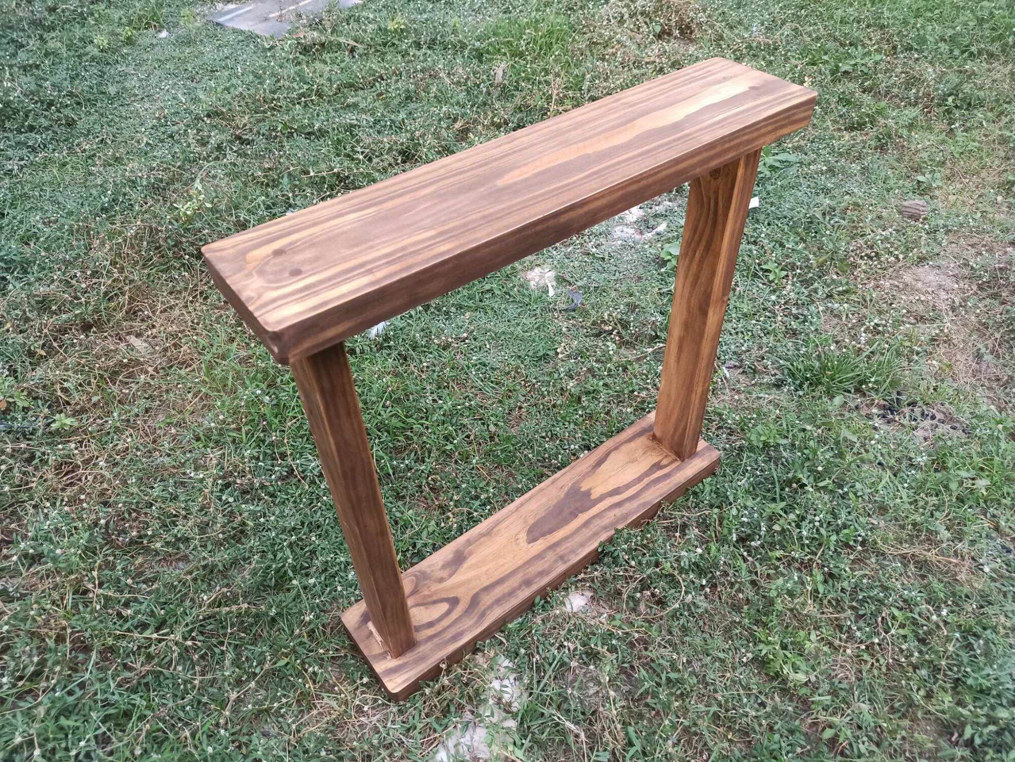 Narrow Side Table Slim End Table. 