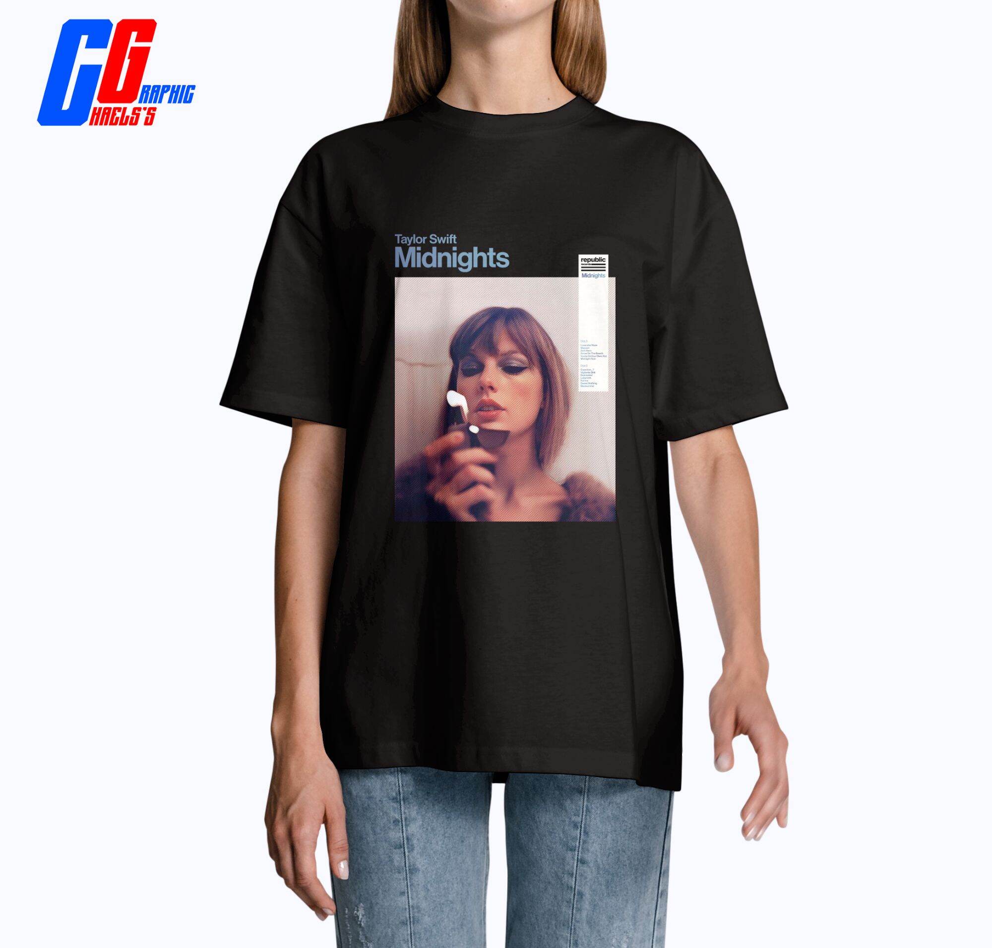 Inspired Midnight Taylor Swift Graphic T-Shirts V2 (Unisex) | Lazada PH