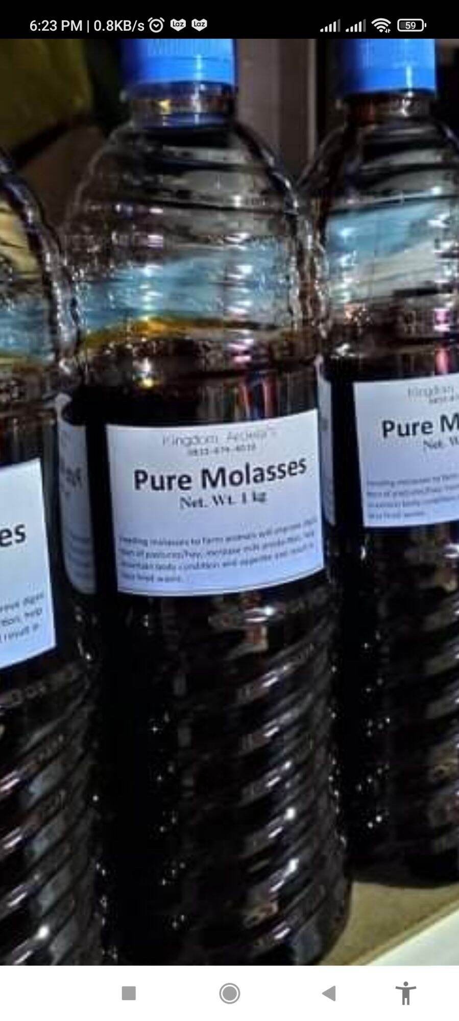 Molasses 1kg (hindi po 1liter) for plants and animals Lazada PH