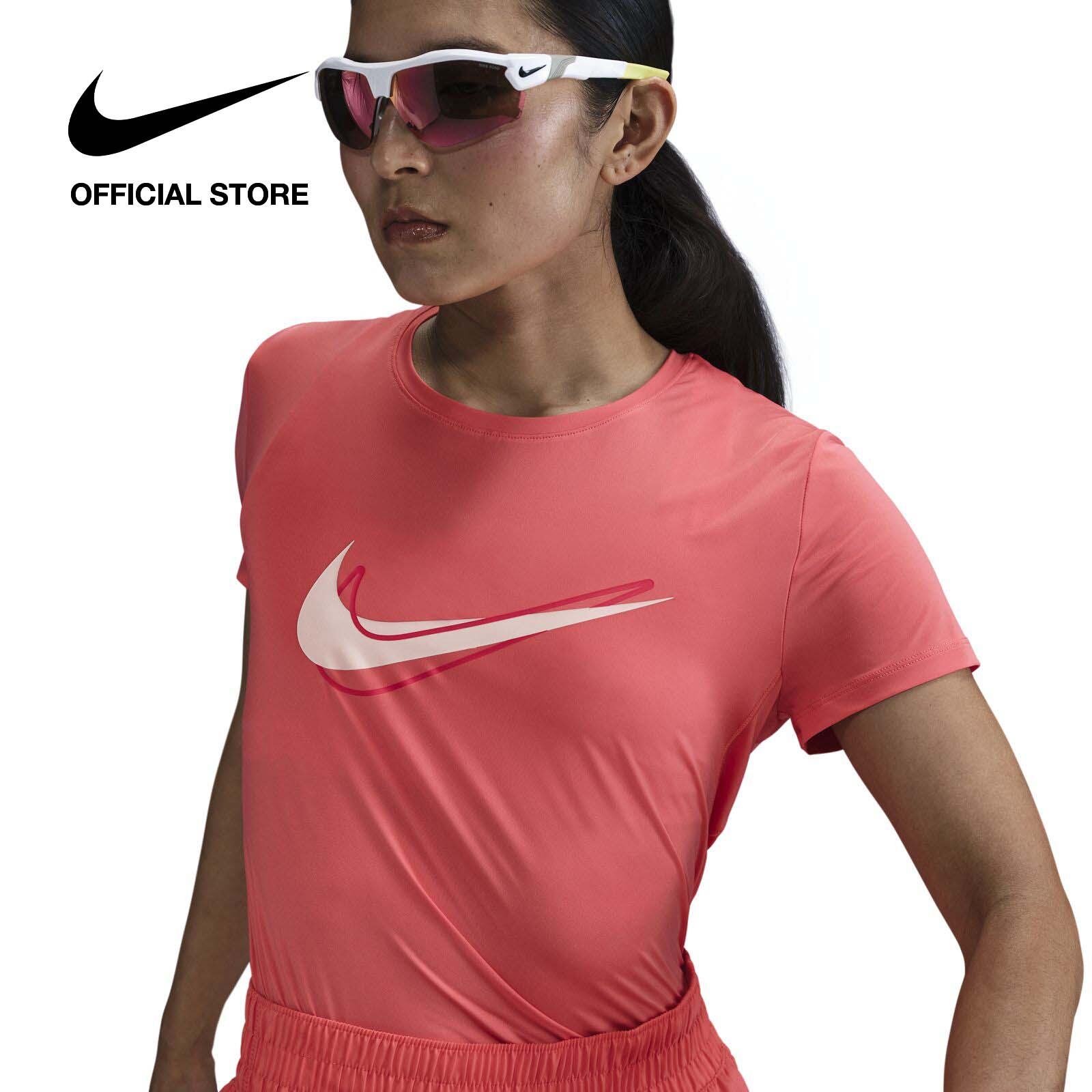Áo thun nữ Nike Dri-FIT Women's One Swoosh Short-Sleeve Running Top - Magic Ember