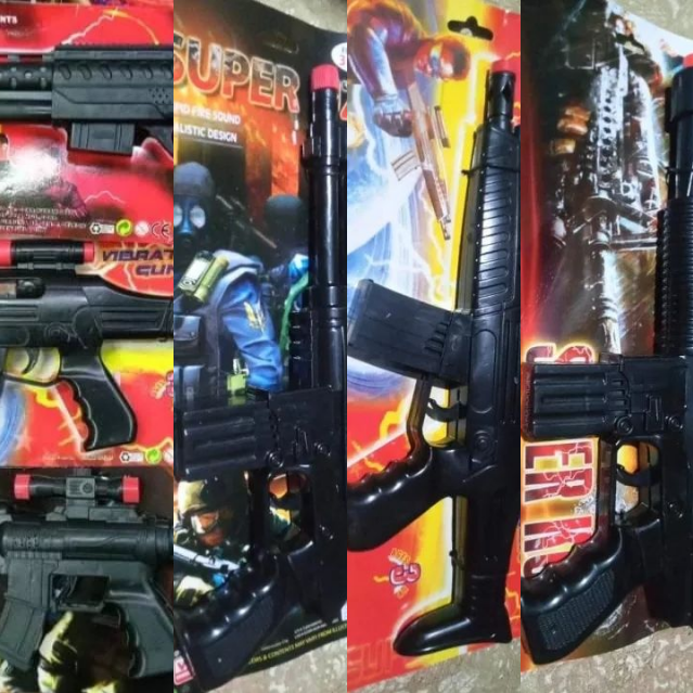 Toy gun with deals sound