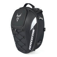 New Waterproof Motorcycle Tail Bag Multi-functional Durable Rear Motorcycle Seat Bag High Capacity Motorcycle Bag Rider Backpack