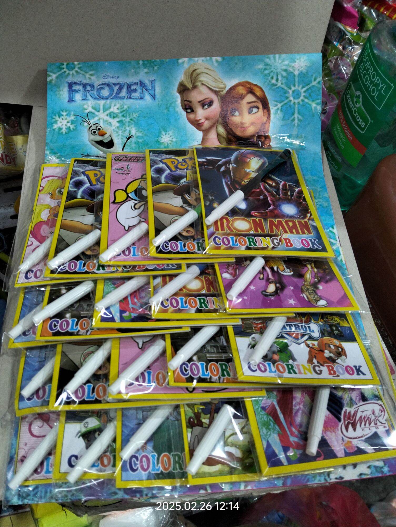 20 PACK SET COLORING BOOK WITH PEN TOY PAD PANINDA