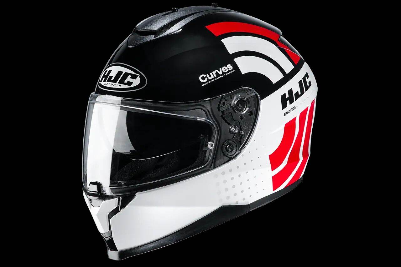 HJC C70 Curves Fullface Dual Visor Helmet | Lazada PH