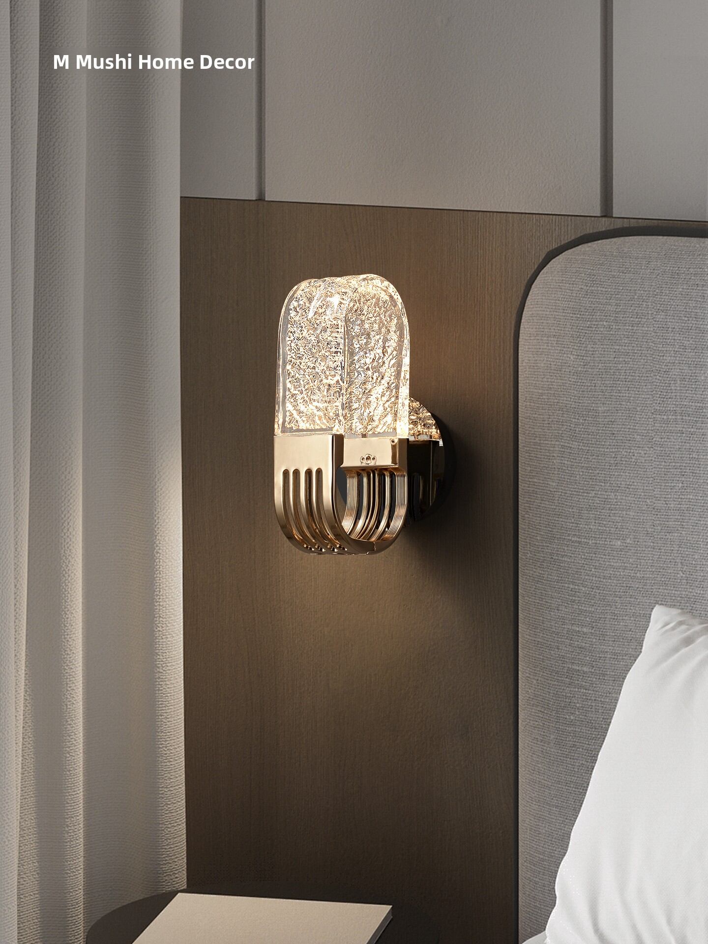 MUYING | Creative Simple Artistic Wall Lamp for Bedroom and Living Room Presyo 4,437 Piso*Libreng Shipping