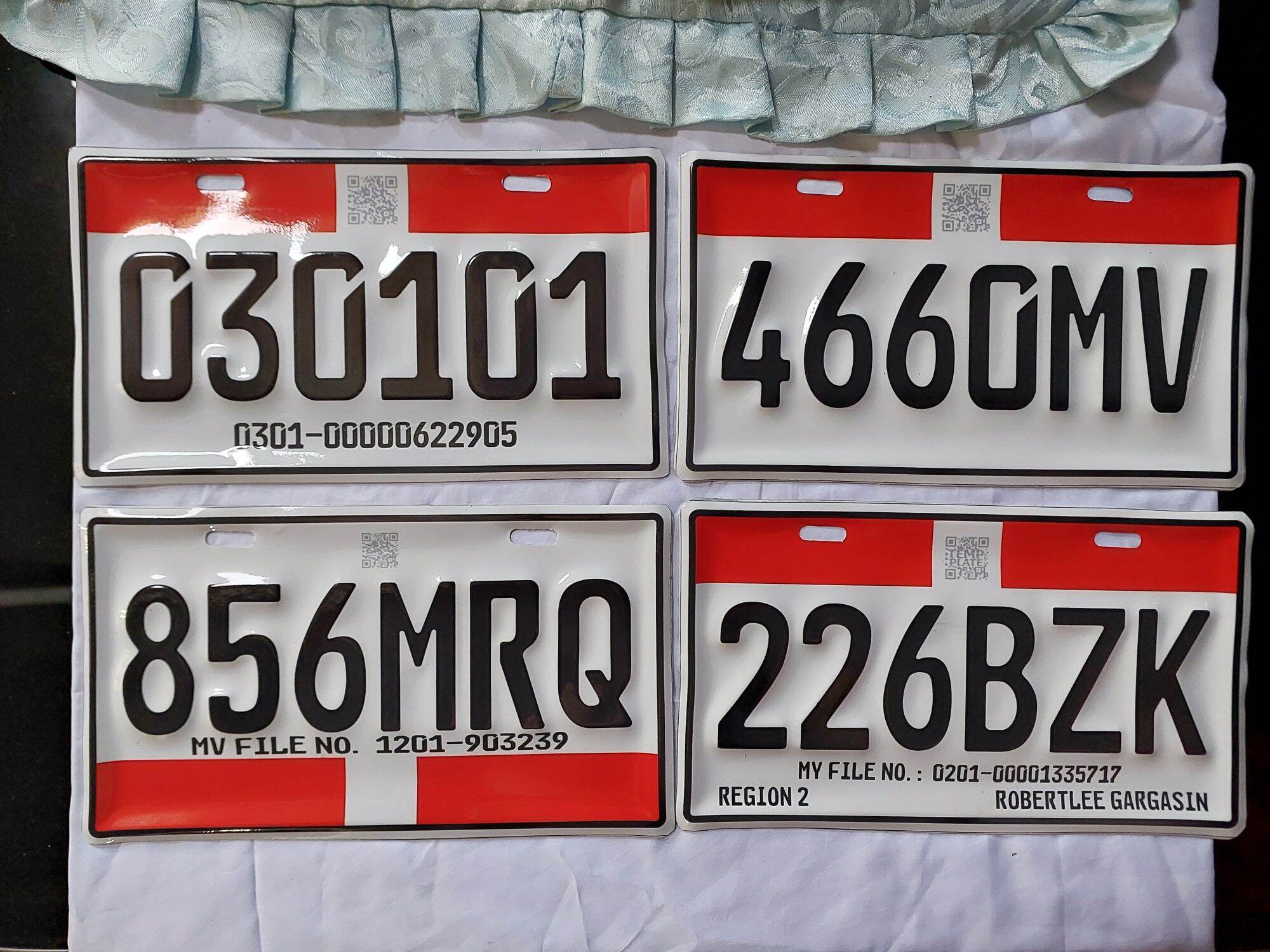 MOTORCYCLE PLATE NUMBER NEW LTO SIZE | Lazada PH