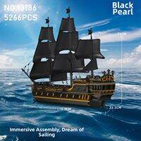 Mould King | Retro Pirate Ship Building Block Toy