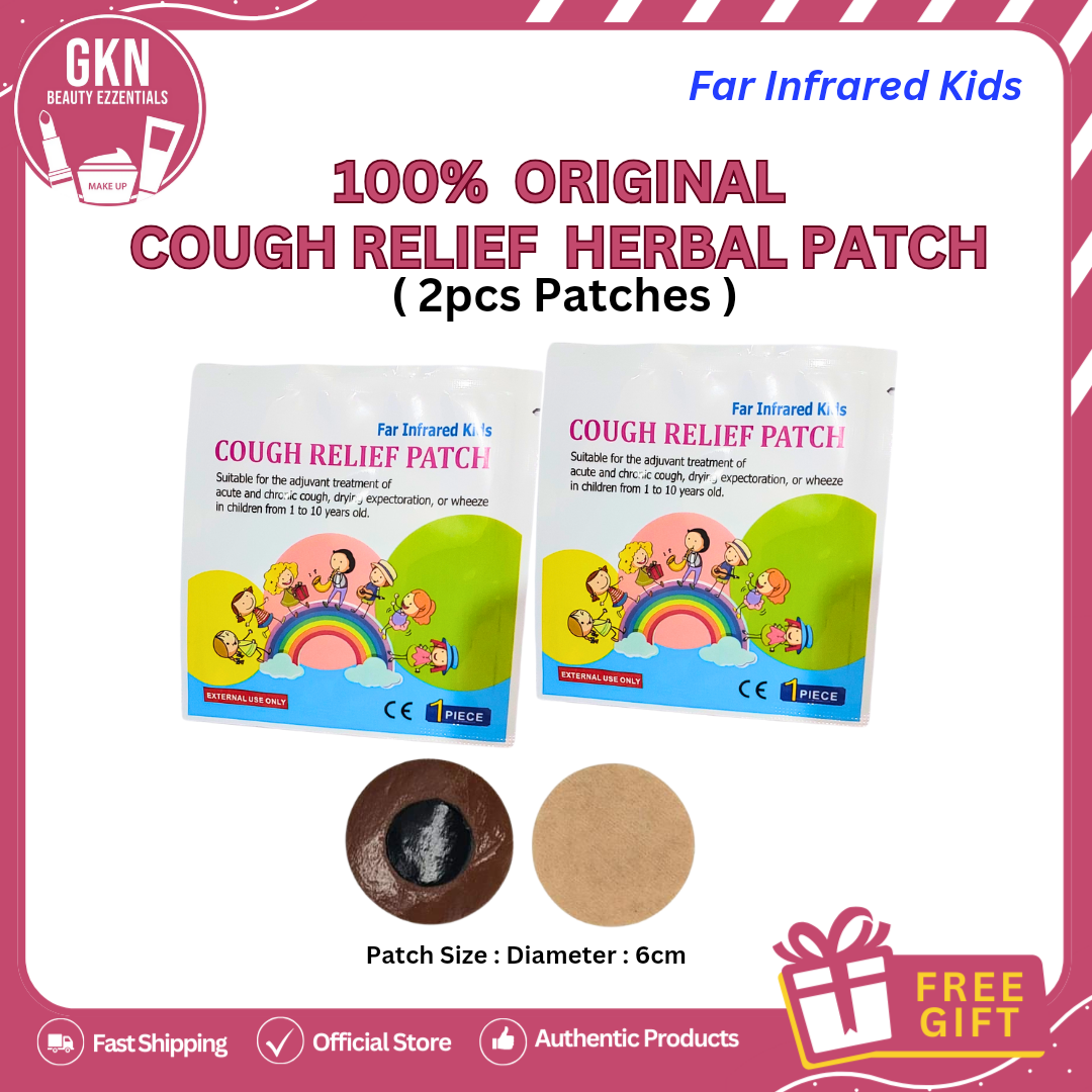 Natural Baby Cough Relief Patch - Organic Kids Herbal Remedy