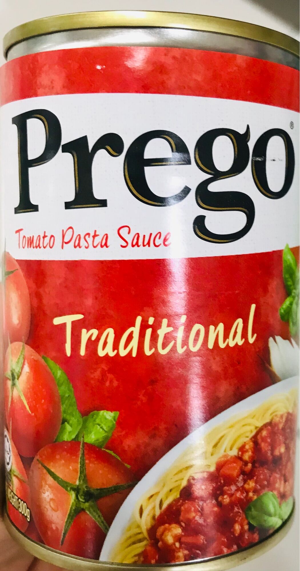 Prego Traditional Pasta Sauce Can 300g