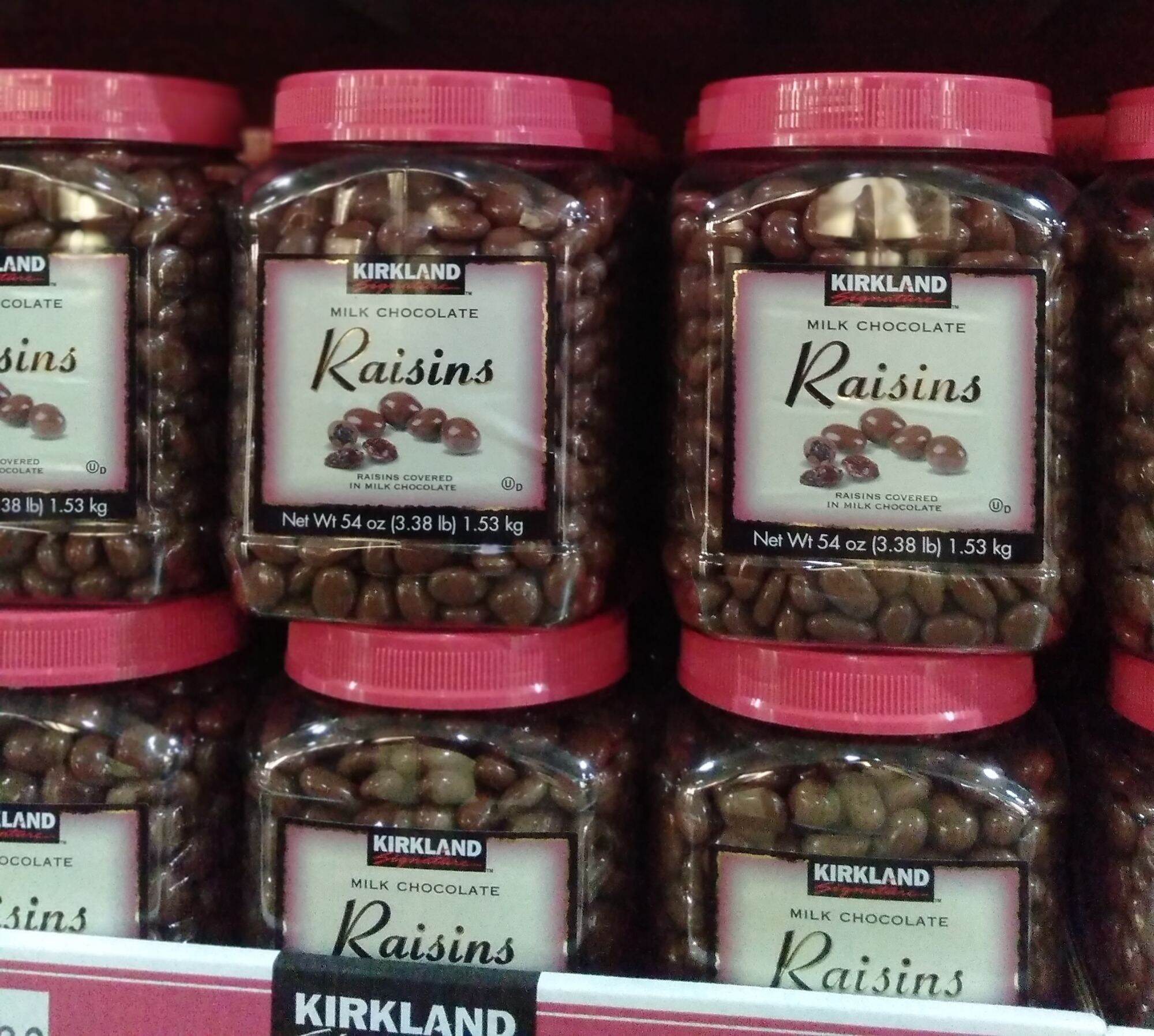 kirkland signature choco covered raisins 54OZ Lazada PH