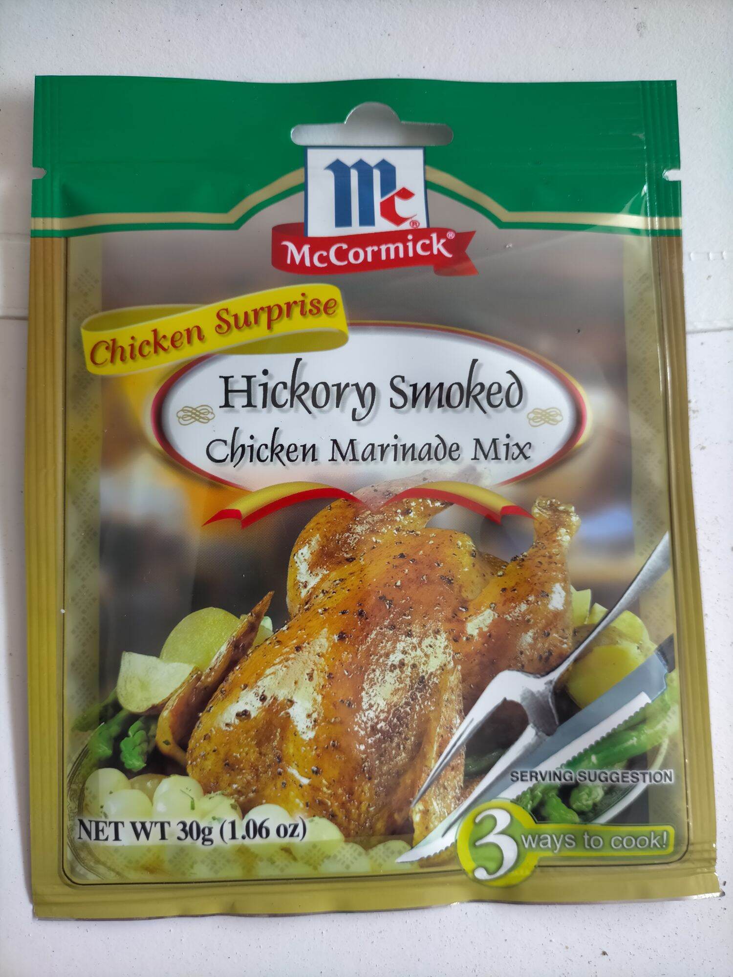 Mc Cormick Hickory Smoked Chicken Marinade Mix 30g Lazada PH