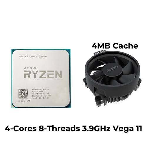 Amd ryzen 5 hot sale 2400g processor