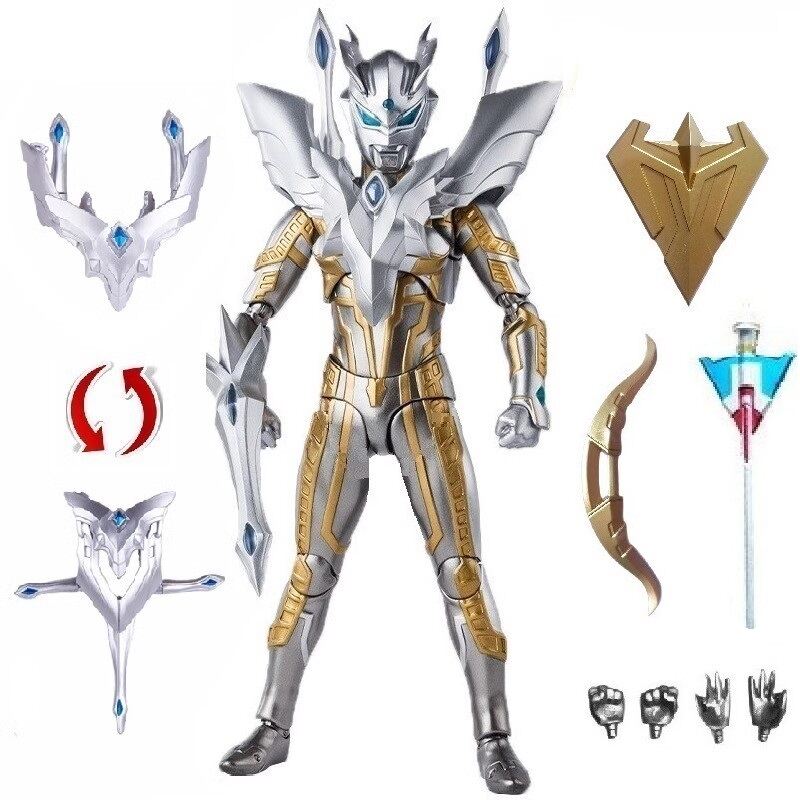 Ultraman Geed Act Ultimate Shining Golden Sairotliga SHF Dekai Super ...