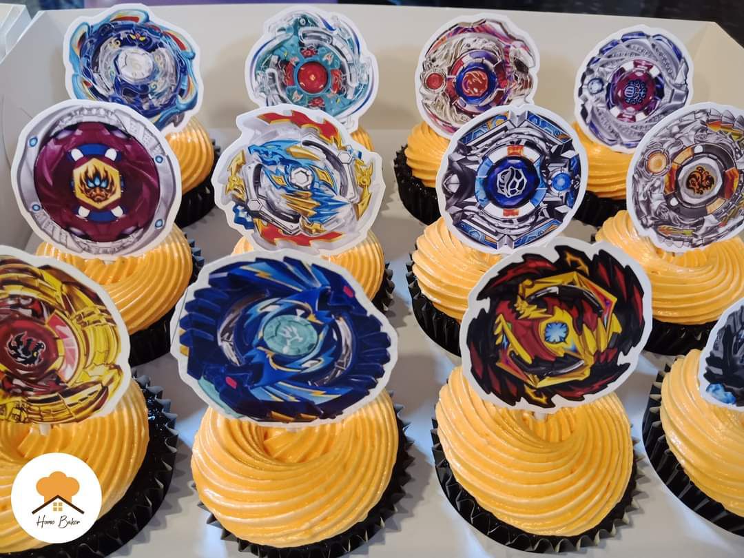 BEYBLADE Edible Cake topper image party decoration | eBay