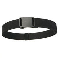 TUSHI Black Metal Automatic Buckle Hard Tactical Belt Thickened Hanging Belt For Men Outdoor IPSC Shooting Training Waistband