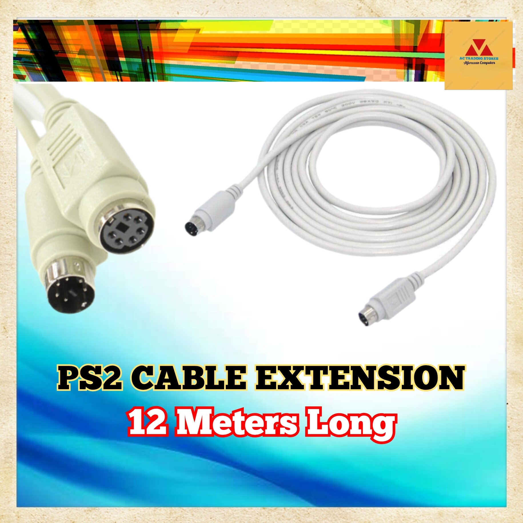 PS2 EXTENSION CABLE / 12 METERS USB EXTENSION Lazada PH