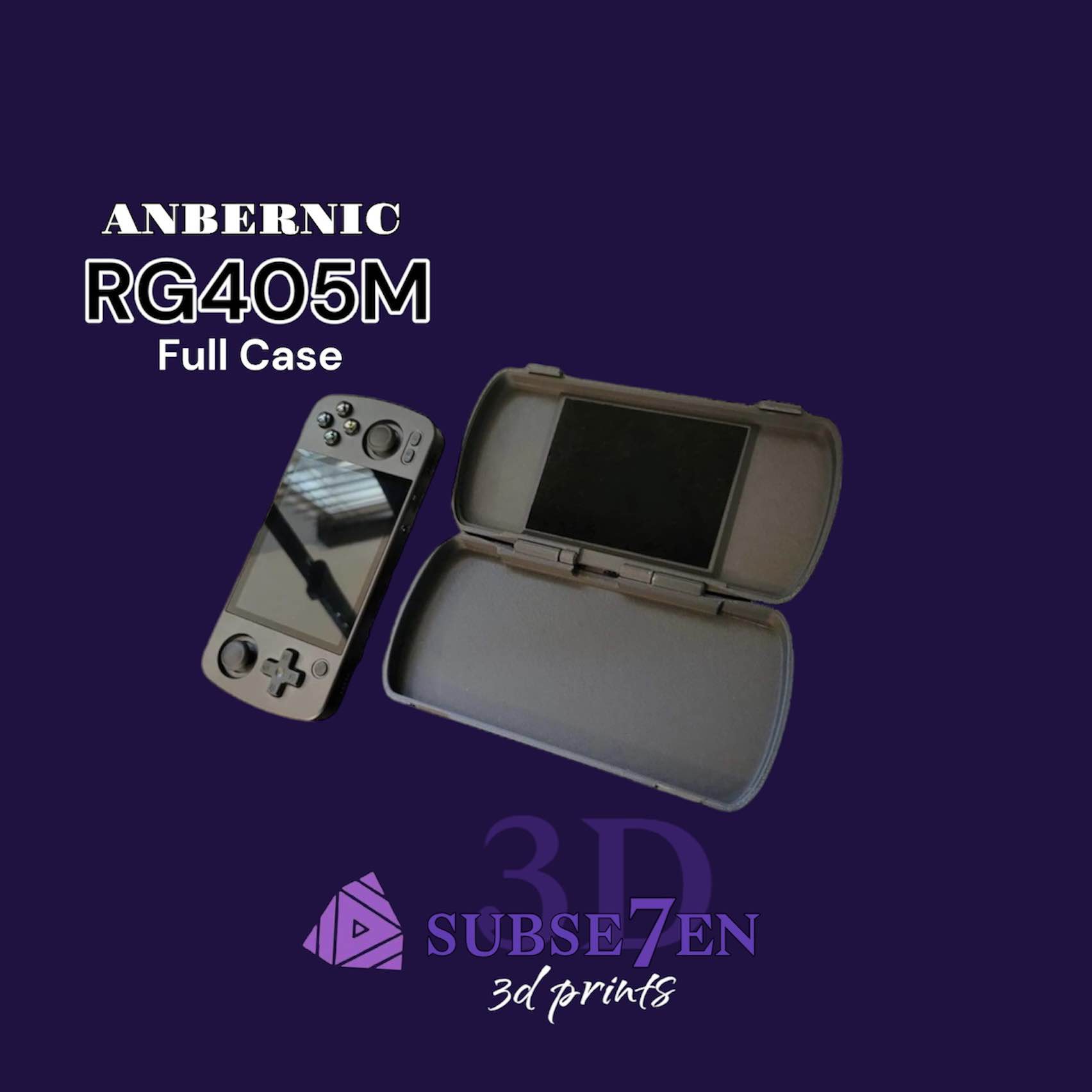 Anbernic RG405M Slim Case by Joshua C, Download free STL model