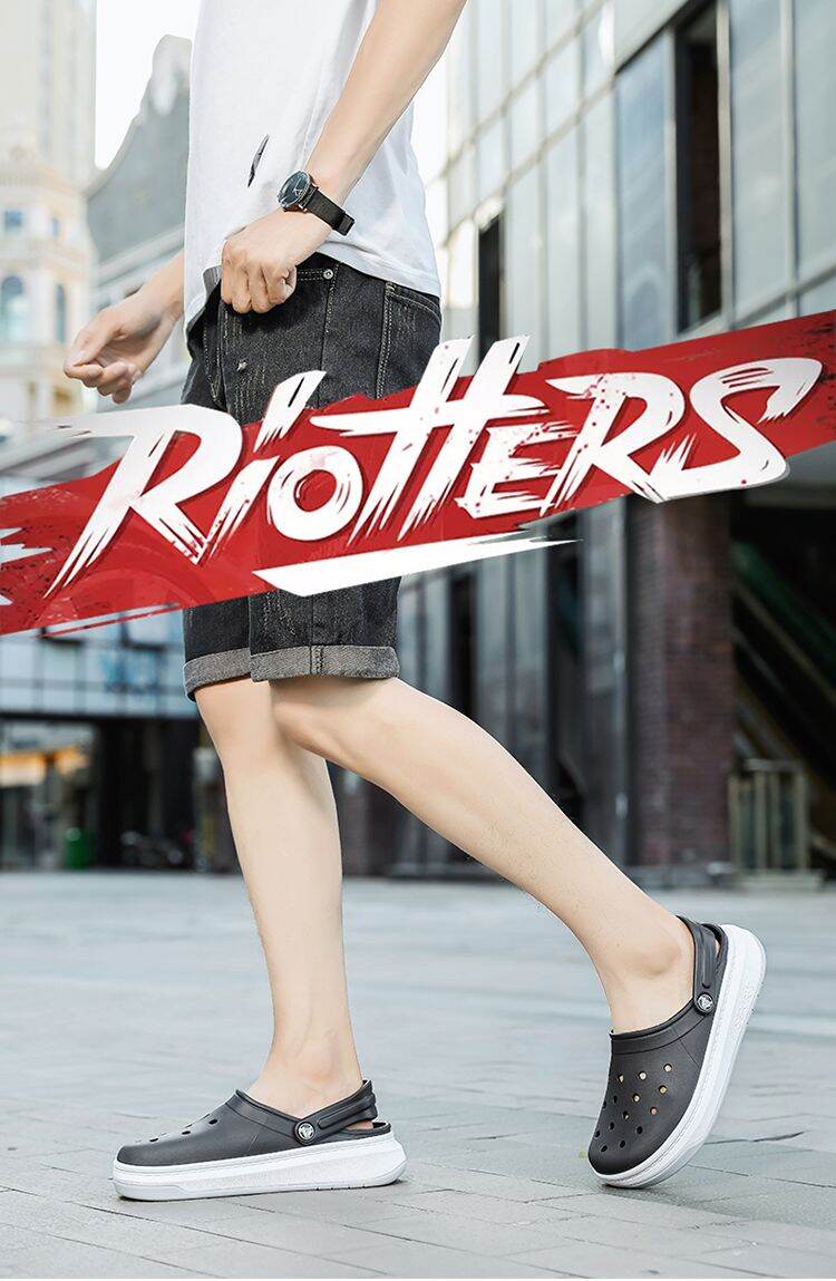 Crocs Full Force Outfit Crocs Platform Clog Slippers Fashions