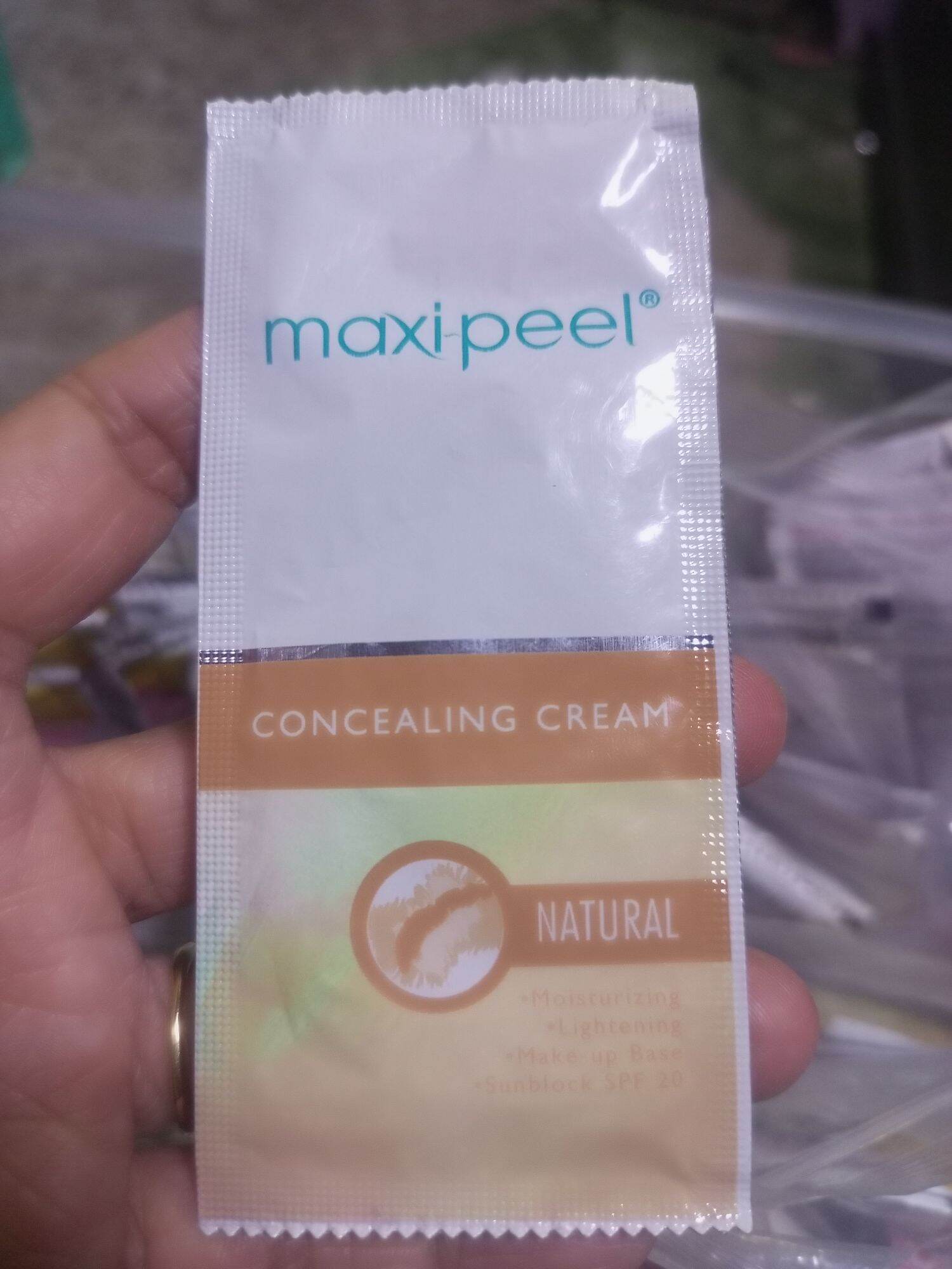 Maxi peel concealing cream 12pcs Lazada PH