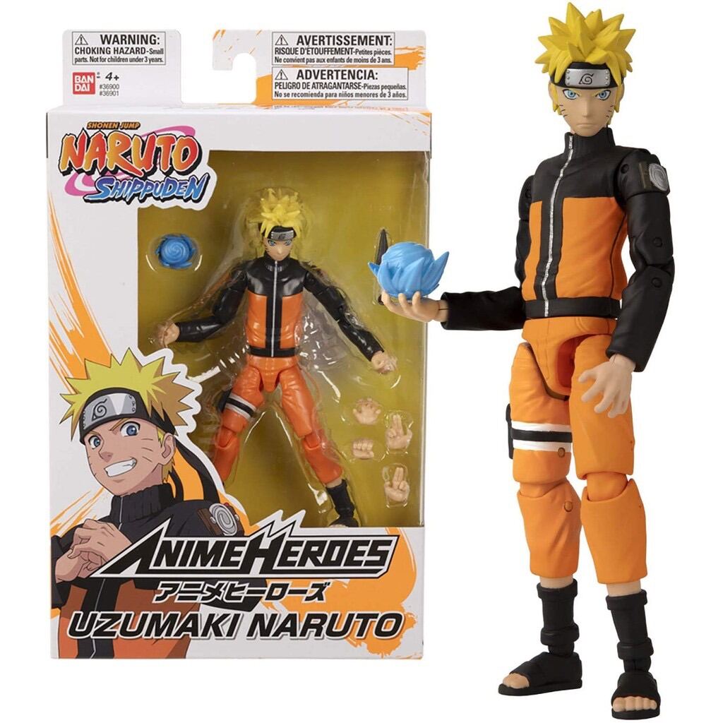 Naruto Anime Heroes Uzumaki Beyond 6.5-Inches Tailed Beast Cloak