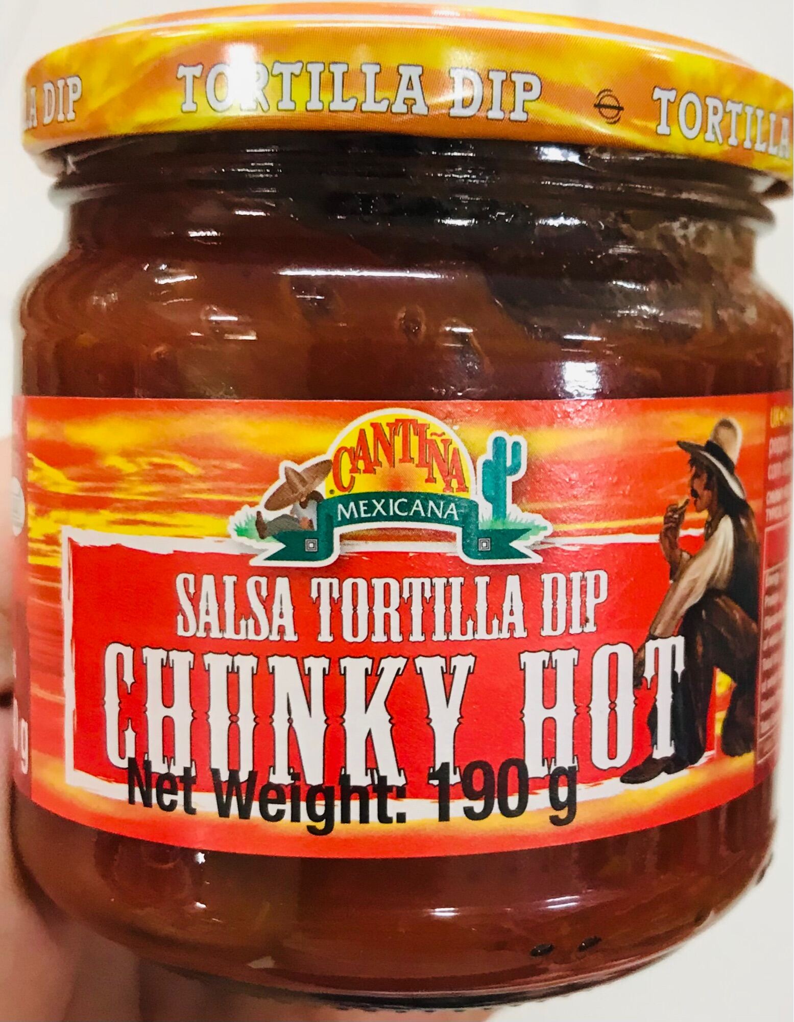 Cantina Mexicana Chunky Hot Salsa Tortilla Dip 190g | Lazada PH