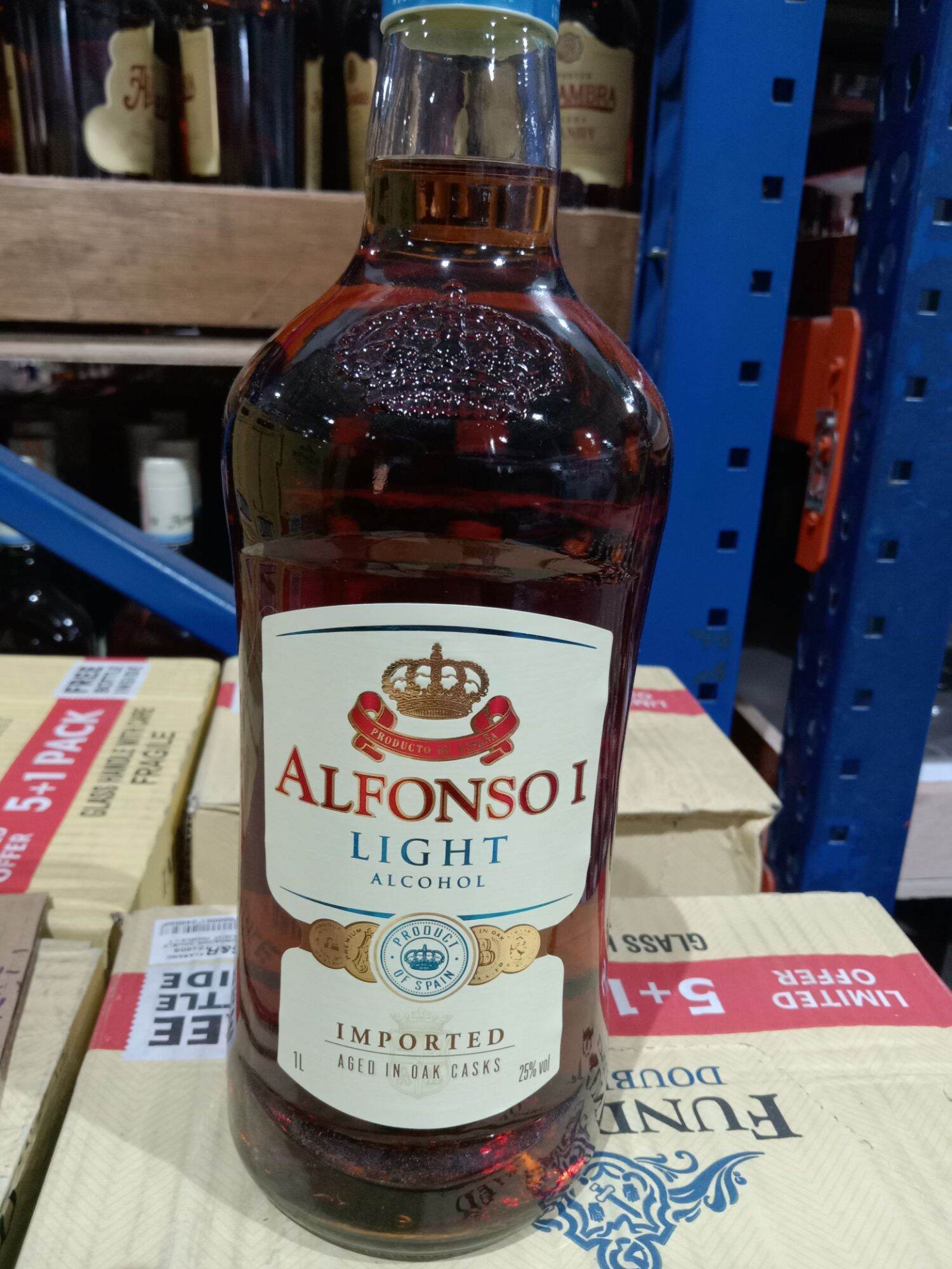 ALFONSO LIGHT BRANDY 1L (ESPANA) Lazada PH