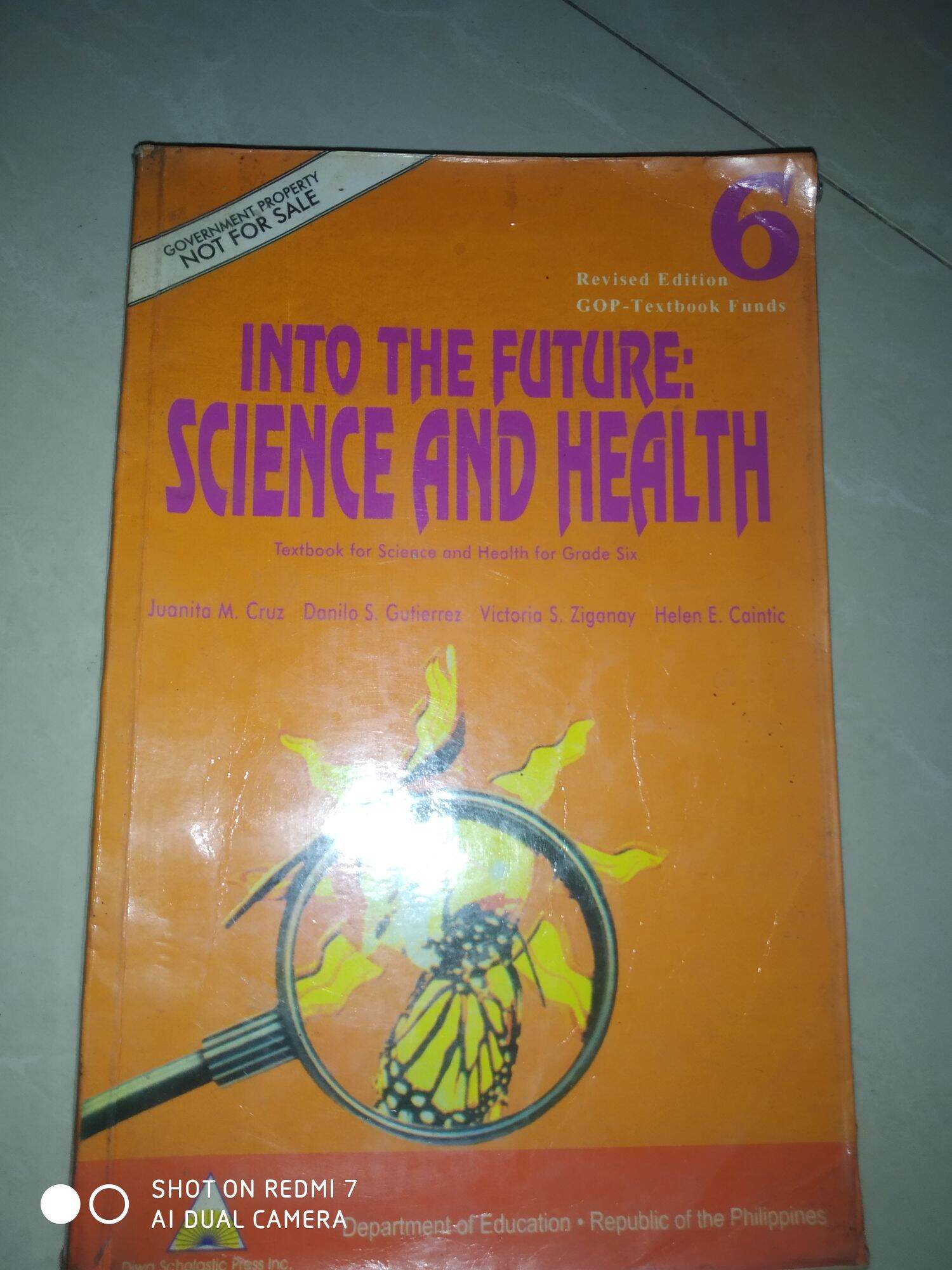 Into the future science and health elementary book grade 6 lazada ph