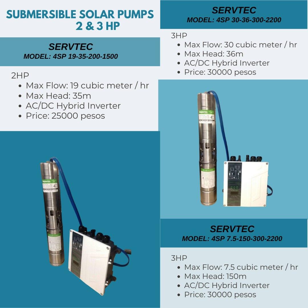 Submersible AC/DC Solar Pumps Available in 2 & 3HP | Lazada PH