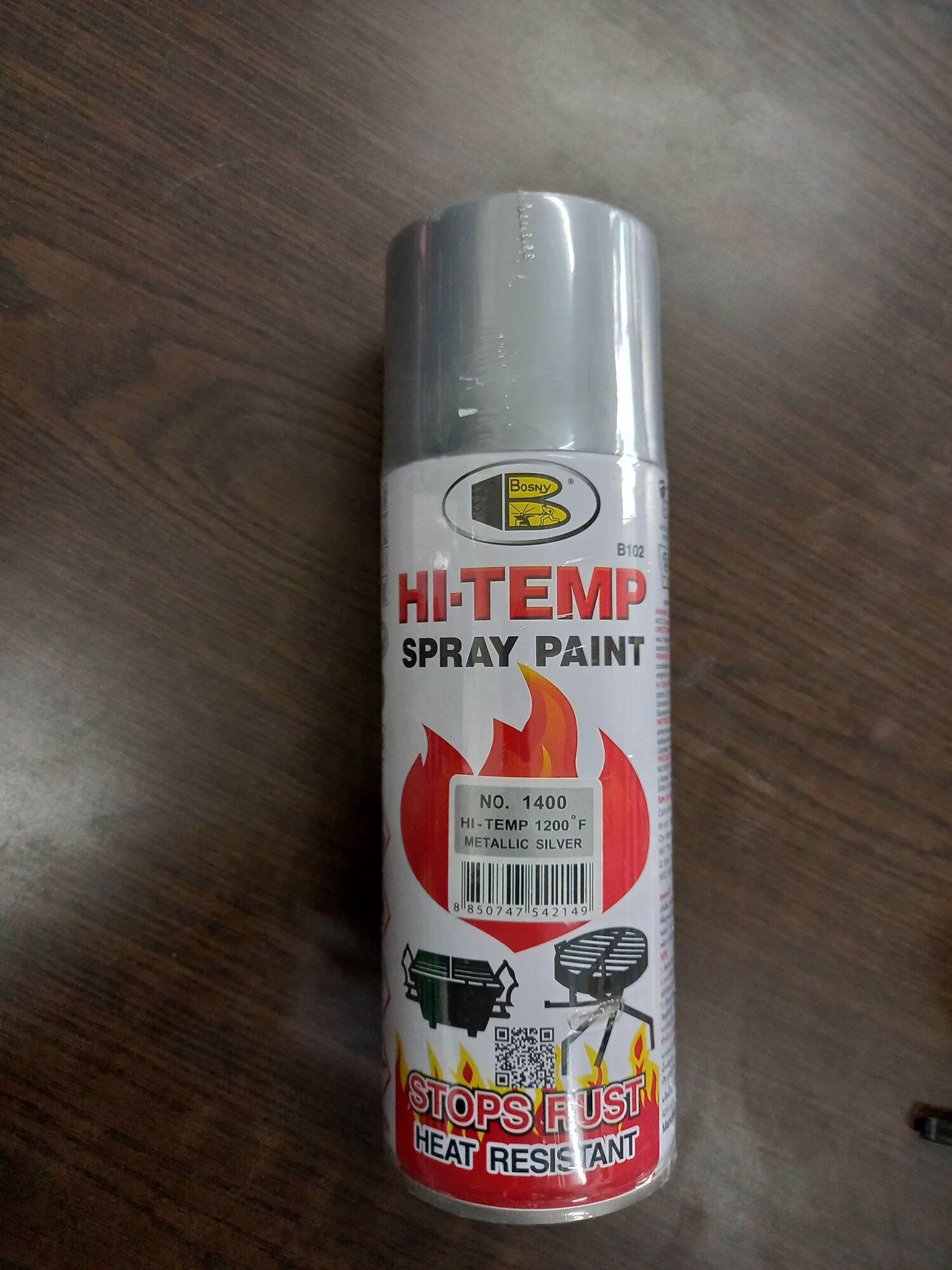 bosny hitemp spray no.1400 metallic silver Lazada PH
