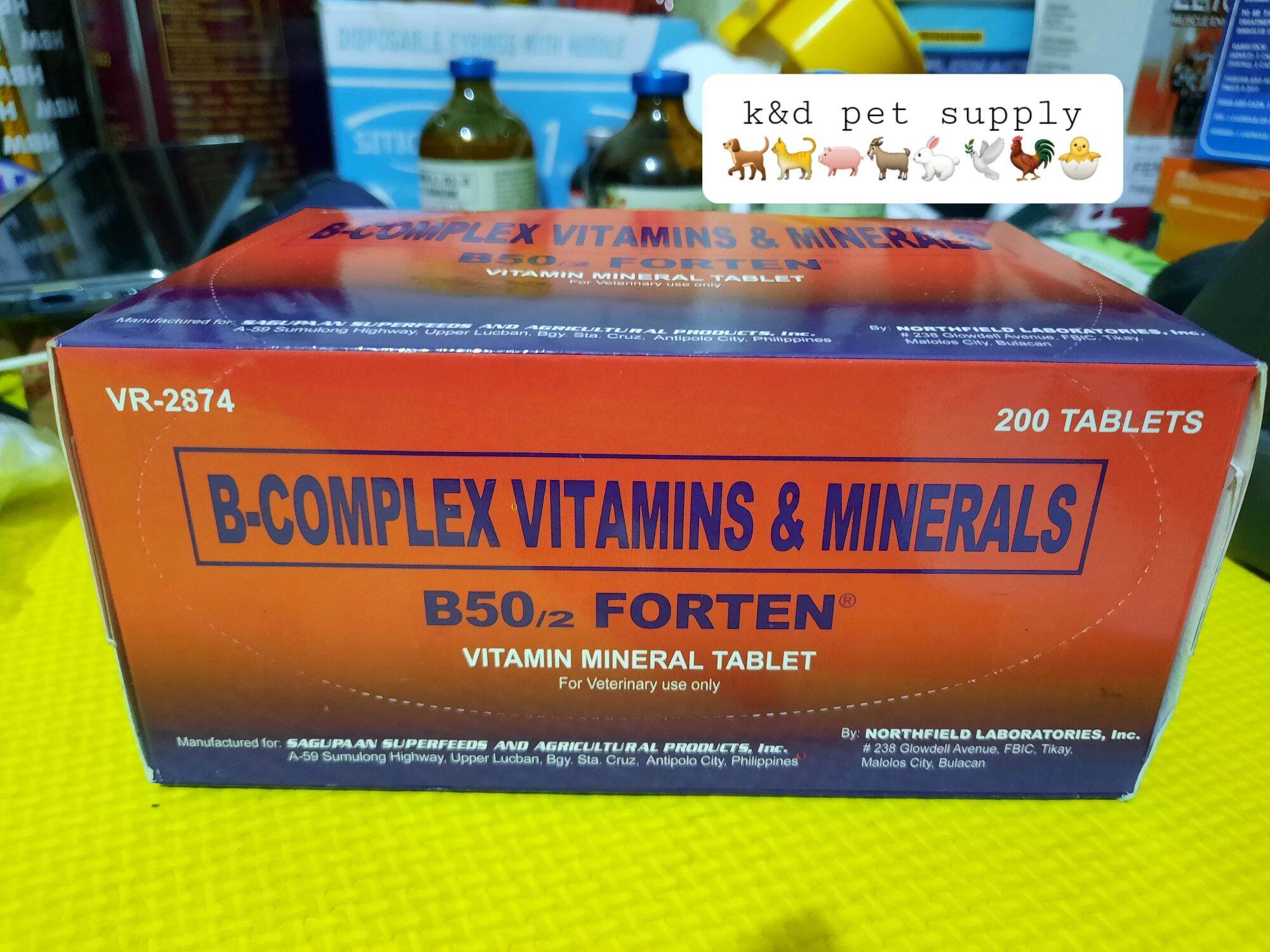 B-COMPLEX VITAMINS B50 FORTEN | Lazada PH