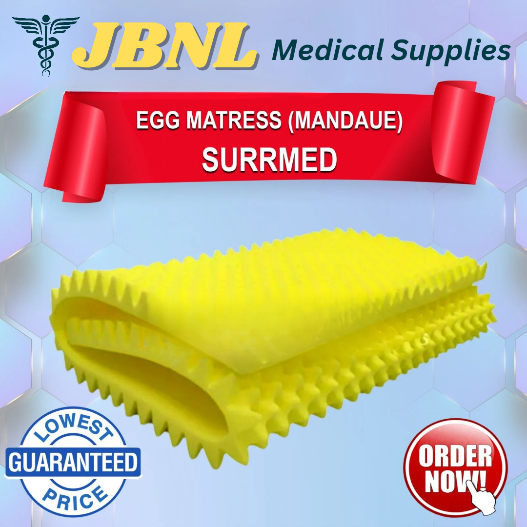 Surrmed
Egg Mattress yellow (Mandaue Foam) - JBNL Medical Supplies - Brand SURRMED Presyo 2,600 Piso*Libreng Shipping