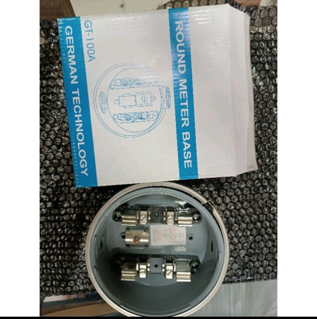 heavy duty high quality electrical meter round meter base available