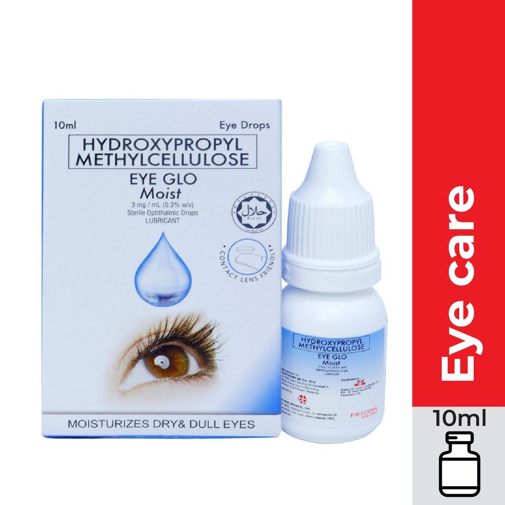 Hypromellose Equisine Moist 10ml Moisturizes Dry and Dull Eyes