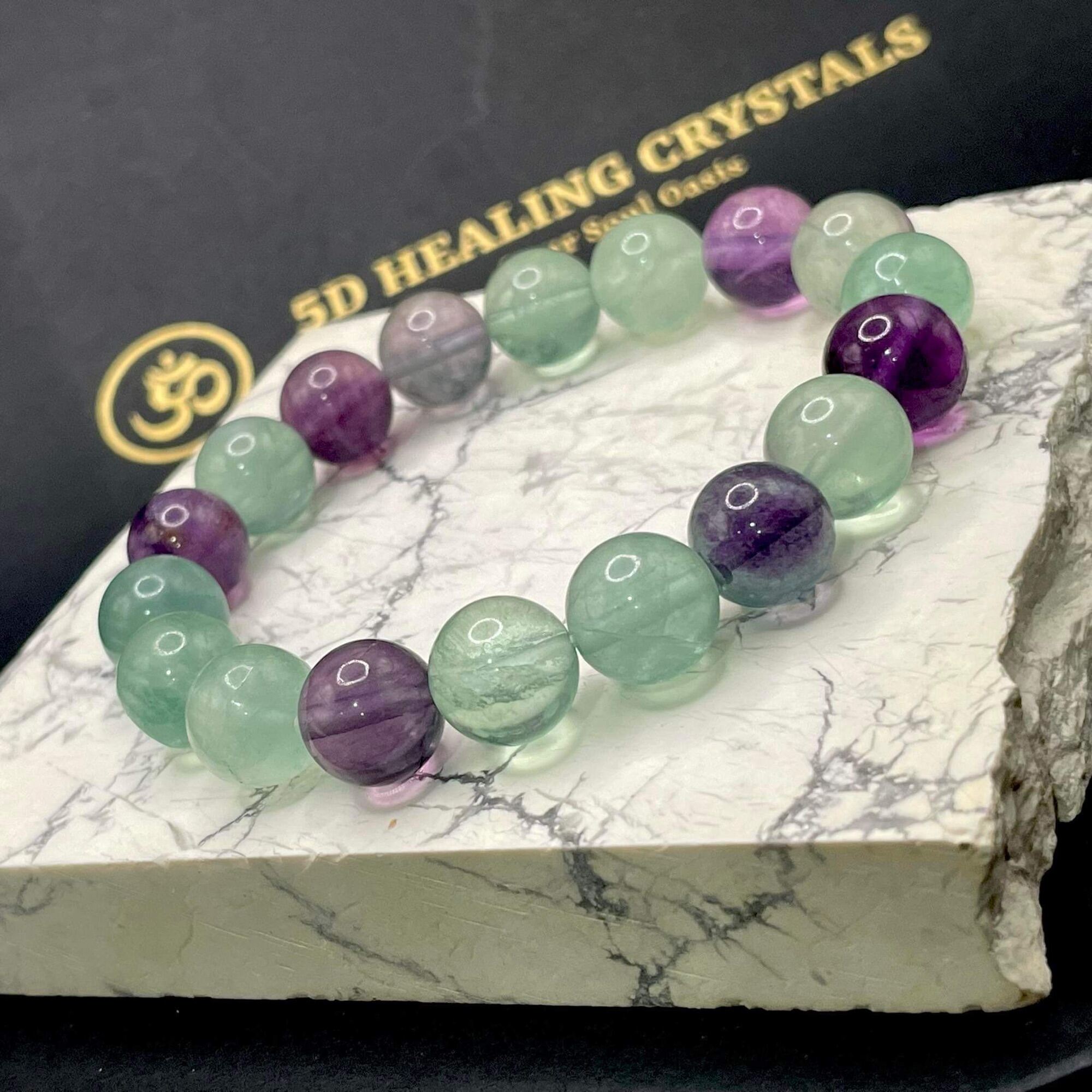 Fluorite bracelet – 5D Healing Crystals