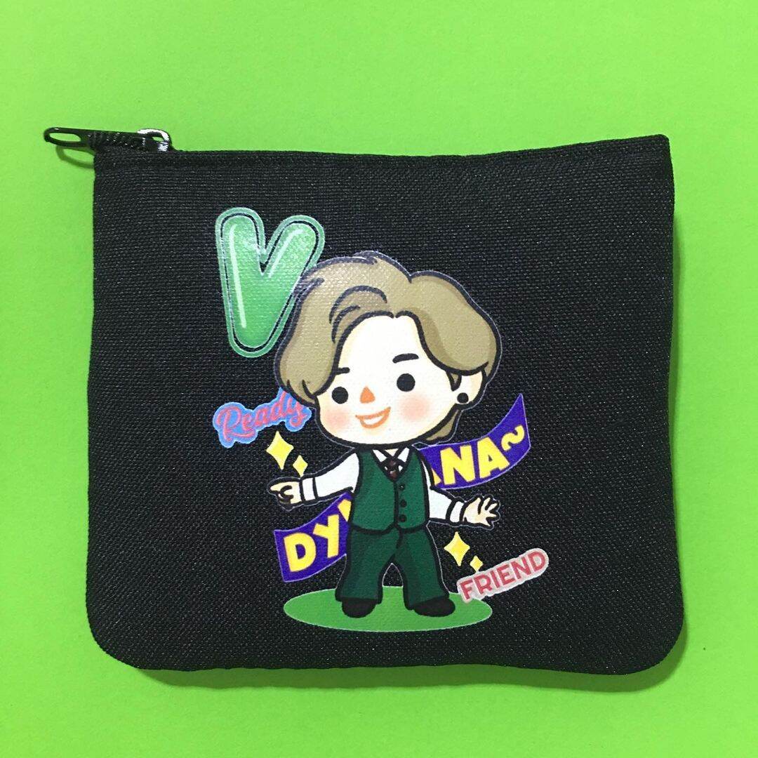 Bundle Promo - Mugmania - BTS Kim Taehyung  V  Tote Bag and Canvas Wallet  V2