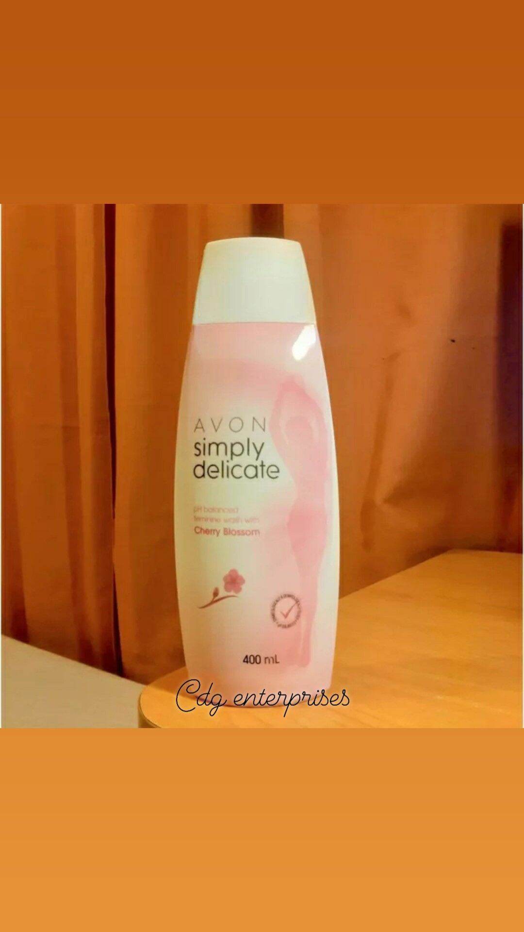 Avon Simply Delicate Feminine Wash with Cherry Blossom (200mL, or 400mL