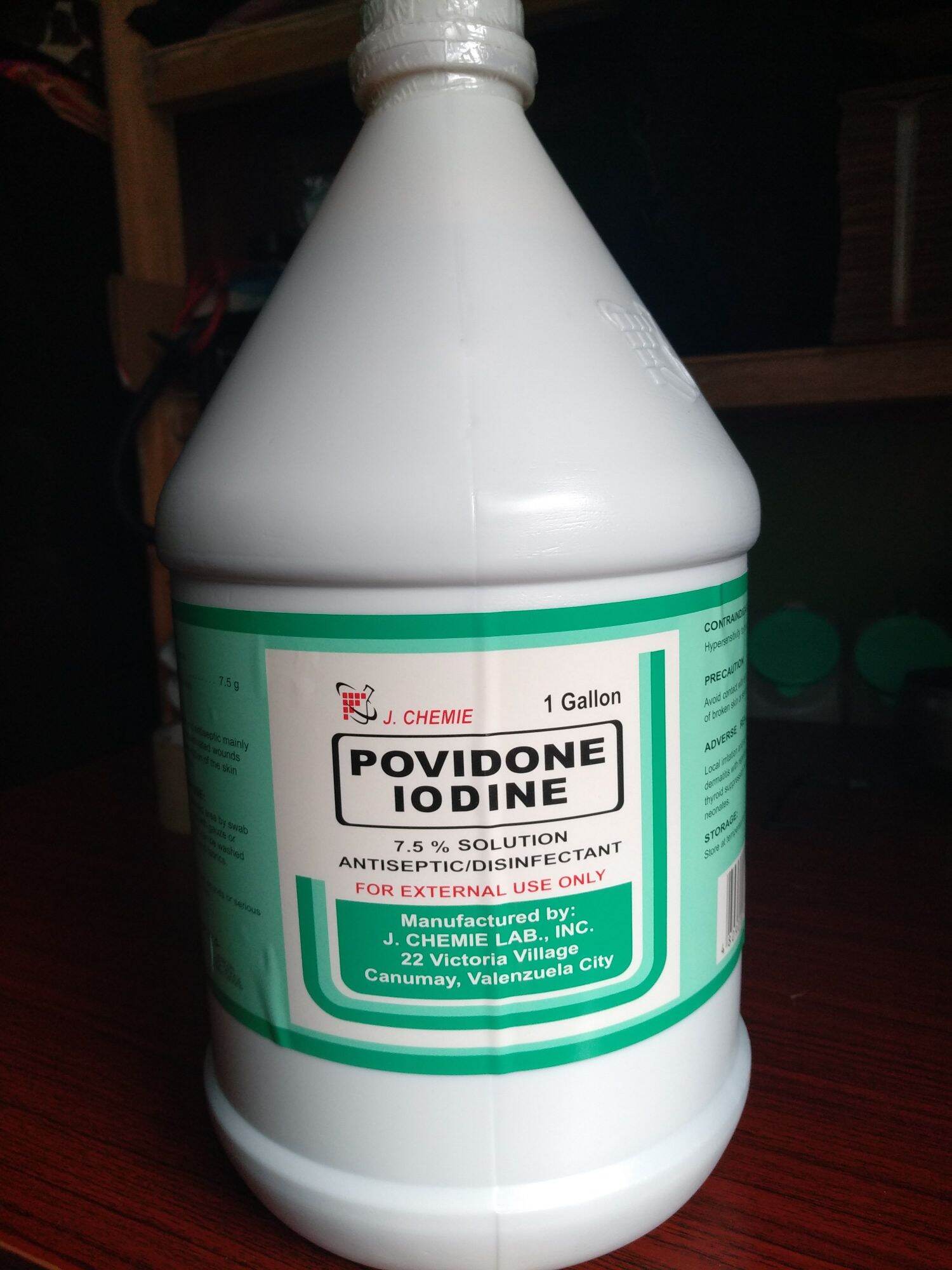 Betadine / Povidone Iodine 7.5 Solution ( Gallon ) Lazada PH