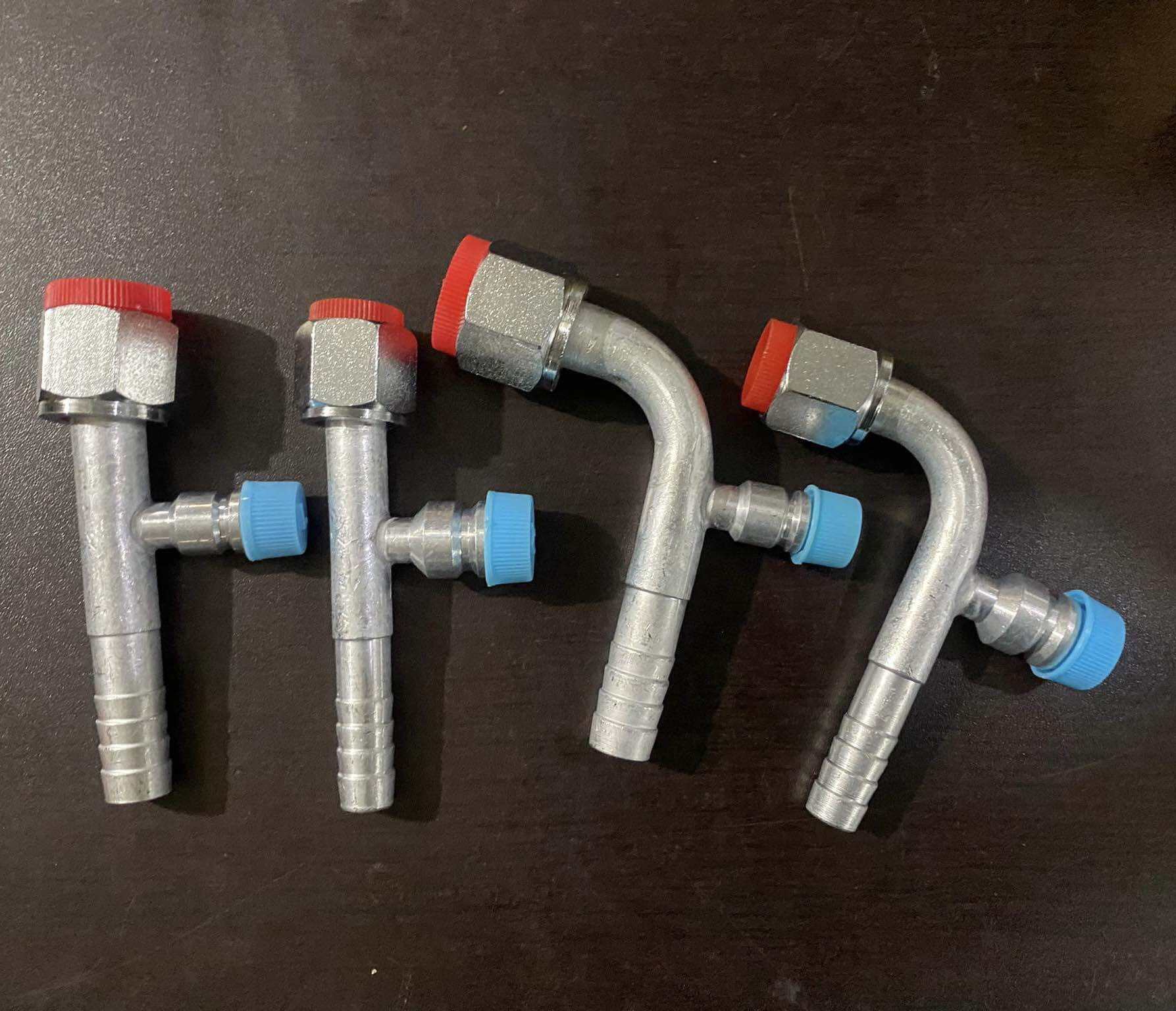 Car Aircon Fittings with Charging Line (High/Low Side) Sold per Piece